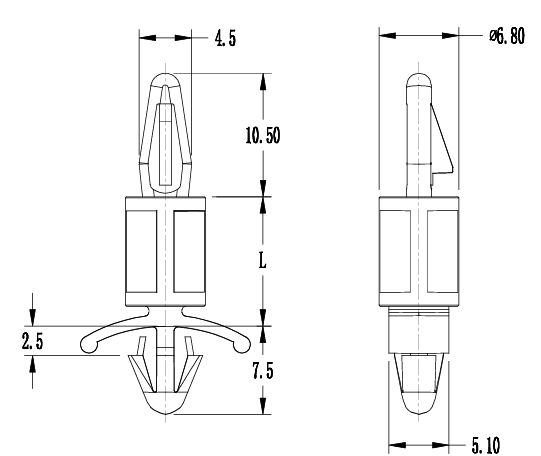 PC板间隔柱 LCS-8